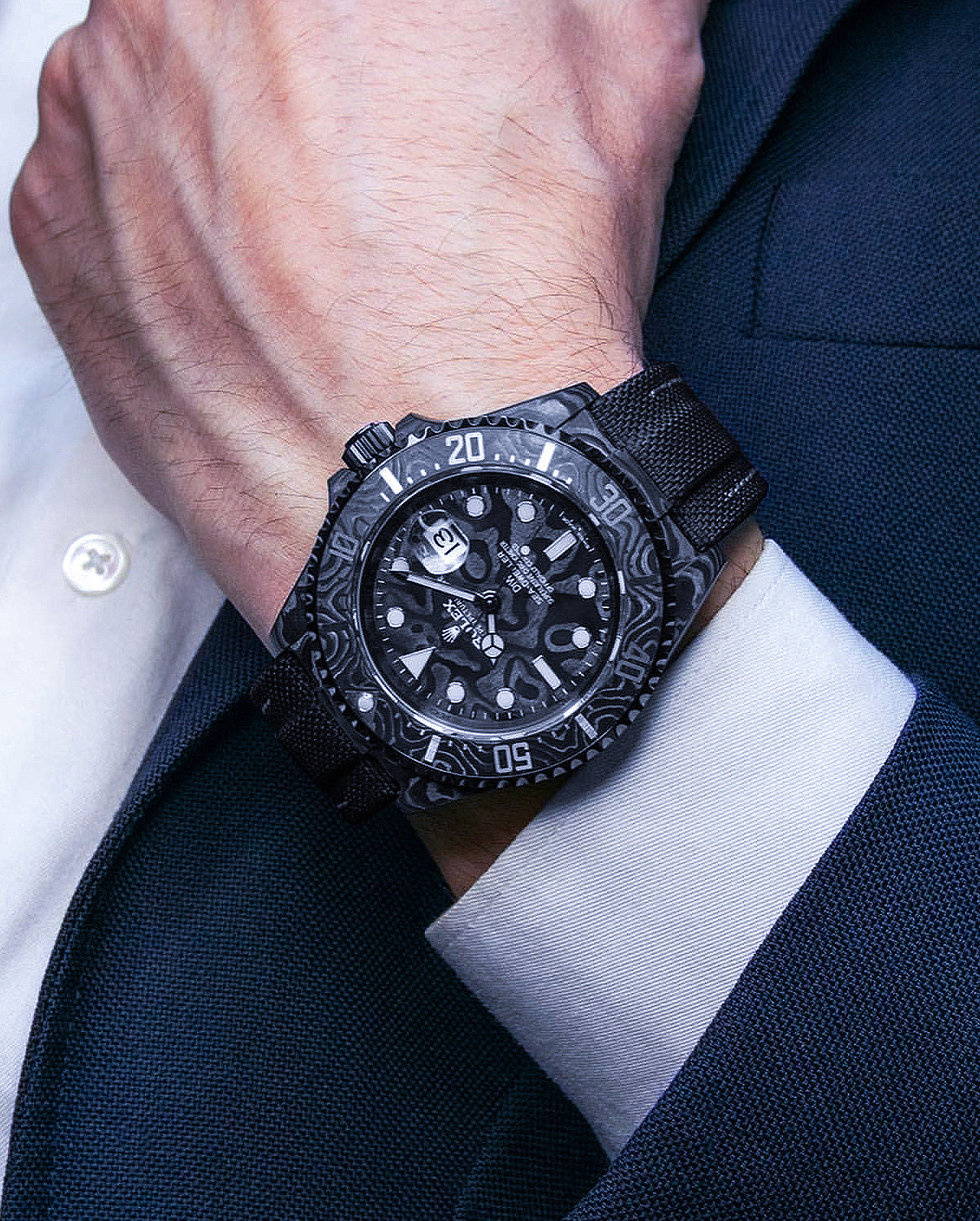 NTPT Carbon DiW Rolex Sea Dweller ALL BLACK 勞力士 海使型 DiW | WORLDTIMER