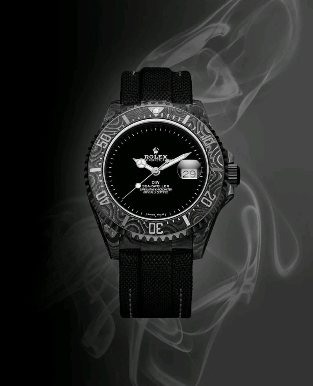 NTPT Carbon Rolex DiW Sea Dweller GHOST 勞力士 海使型 DiW | WORLDTIMER