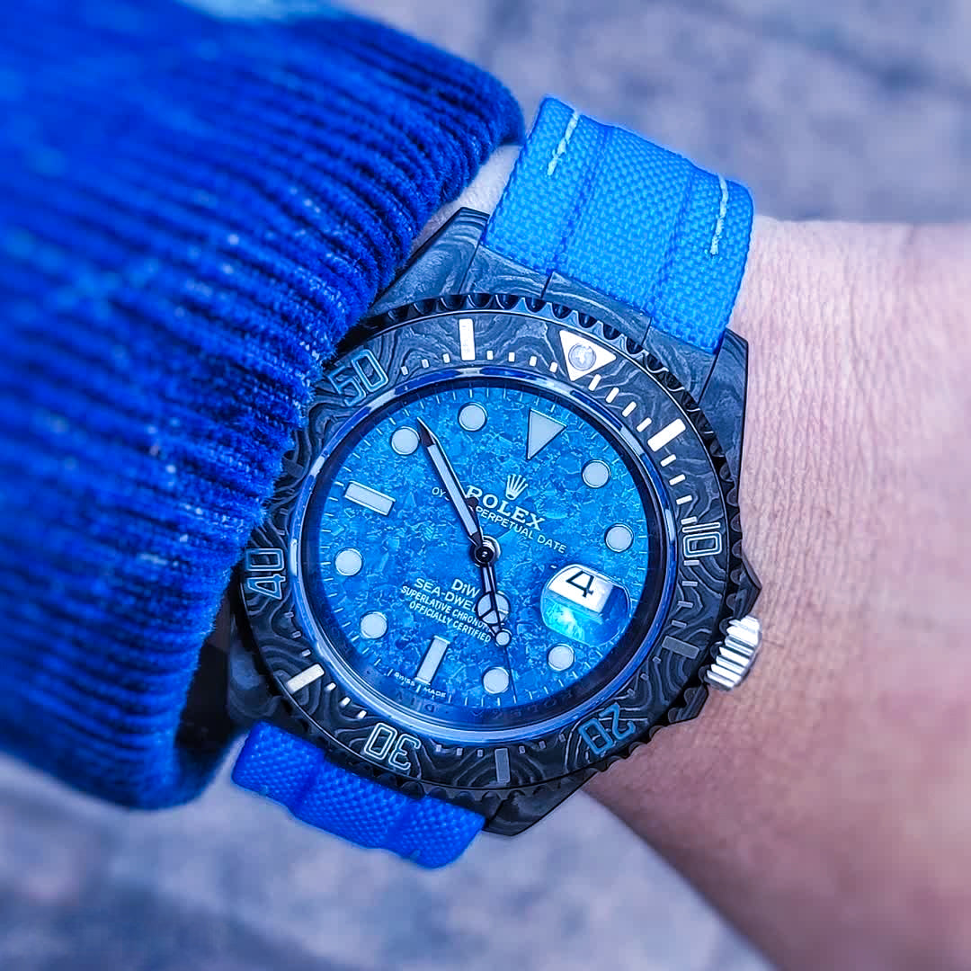 NTPT Carbon DiW Rolex Sea Dweller OCEAN BLUE 勞力士 海使型 DiW | WORLDTIMER