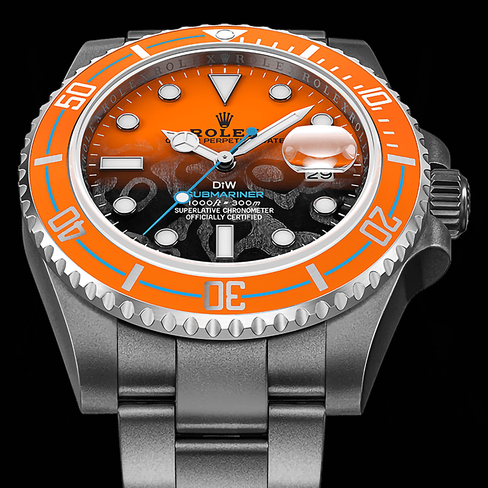 勞力士水鬼 DiW PERSIMMON Rolex Submariner | WORLDTIMER