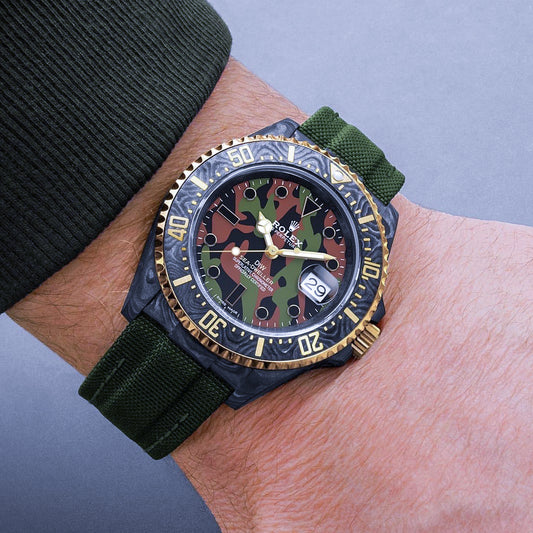 NTPT Carbon DiW Rolex Sea Dweller MILITARY 勞力士 海使型 DiW | WORLDTIMER