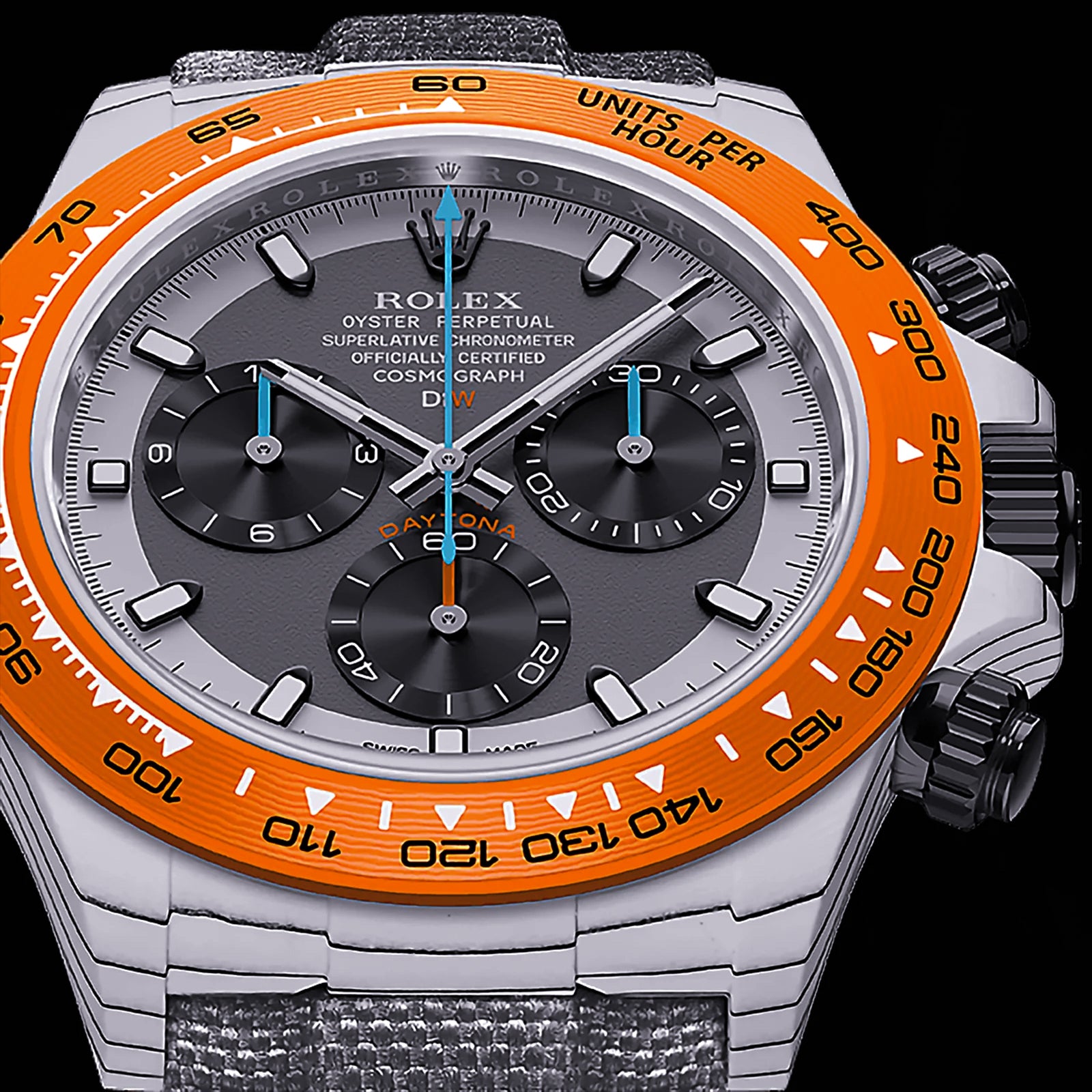 CarboQuartz Rolex DiW Daytona OCELLARIS 勞力士DiW 石英纖維地通拿 | WORLDTIMER