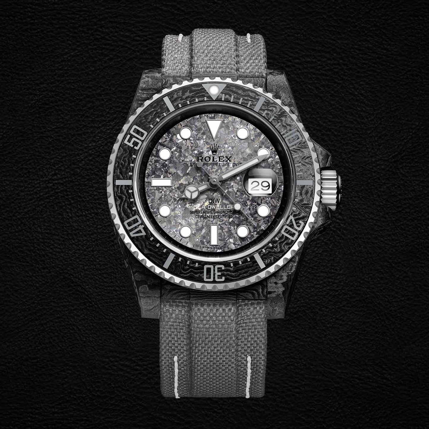 NTPT Carbon DiW Rolex Sea Dweller STONE GRAY 勞力士 海使型 DiW | WORLDTIMER