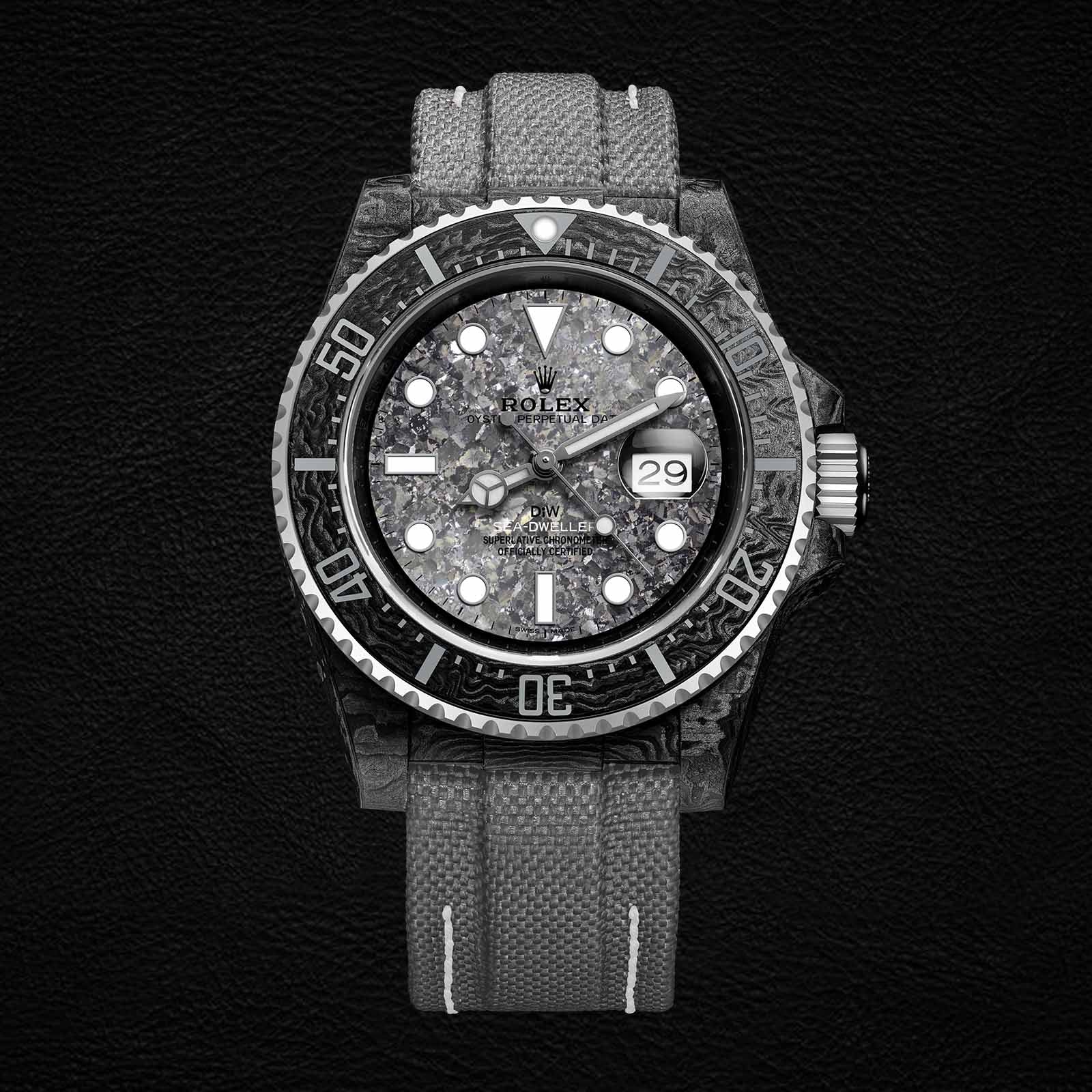NTPT Carbon DiW Rolex Sea Dweller STONE GRAY 勞力士 海使型 DiW | WORLDTIMER