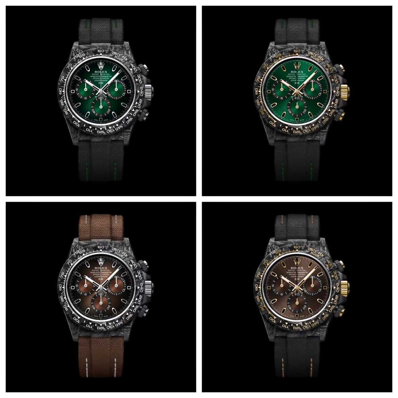 Rolex DiW 勞力士 "Color Changing" Daytona "GRADIENT BROWN GOLD" | WORLDTIMER