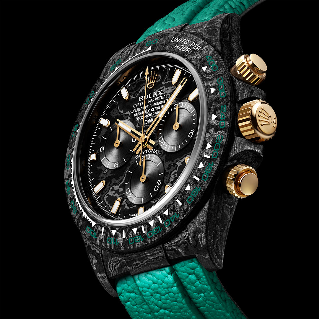 NTPT Carbon Rolex DiW Daytona EMERALD 勞力士 地通拿 DiW | WORLDTIMER