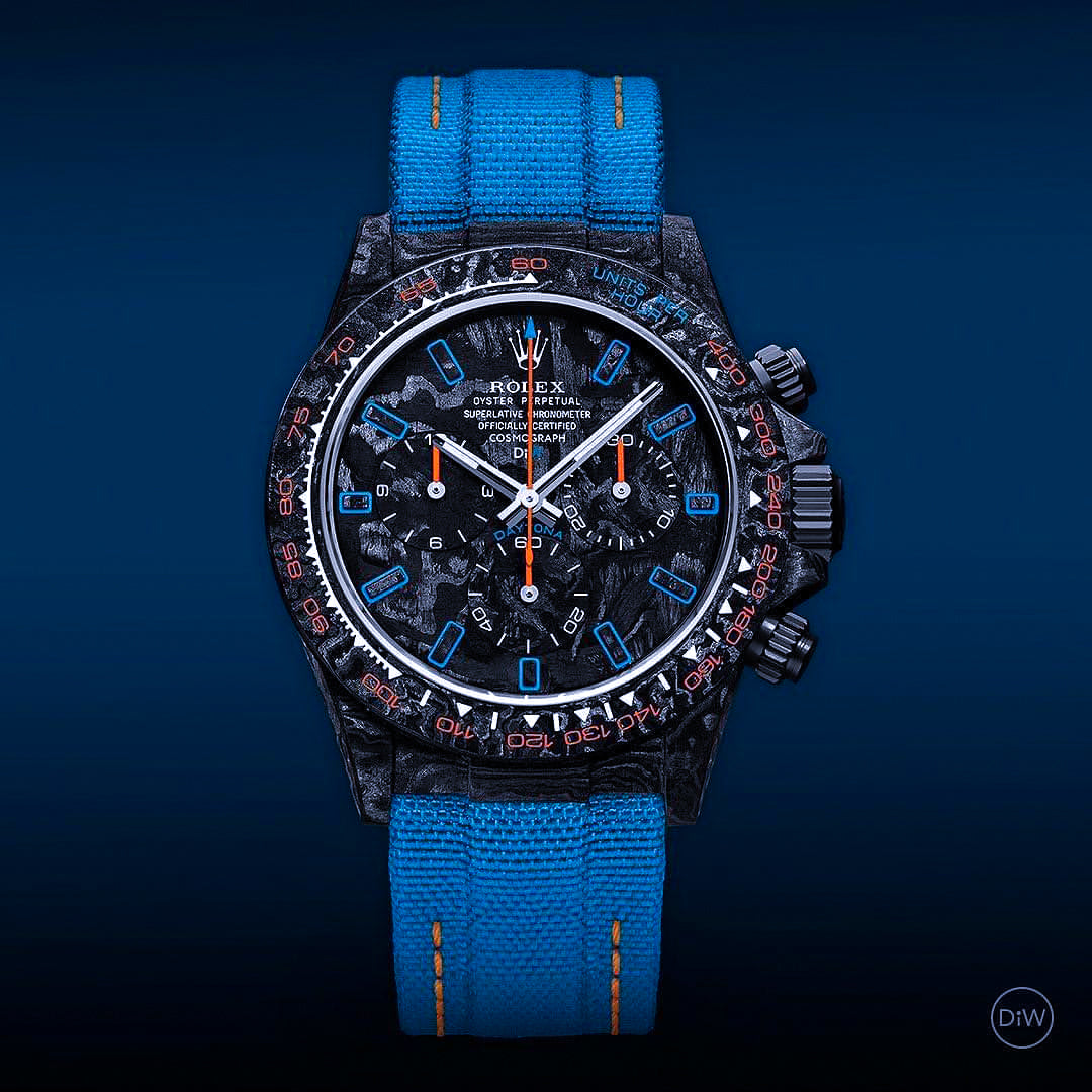 Rolex DiW Daytona ALL CARBON TROPICAL 勞力士 地通拿 DiW | WORLDTIMER