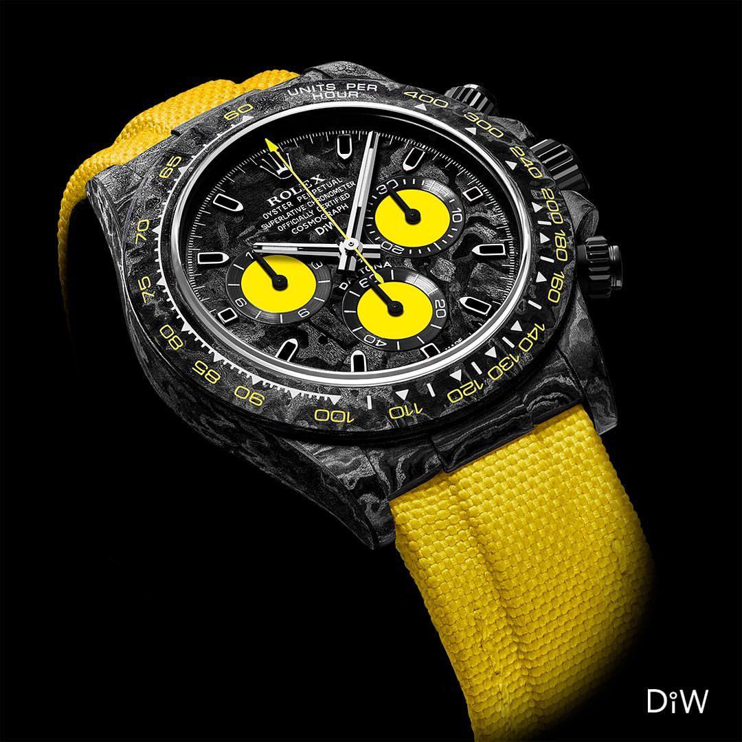 NTPT Carbon Rolex DiW Daytona LEMON EDITION 碳纤 劳力士 迪通拿 | WORLDTIMER
