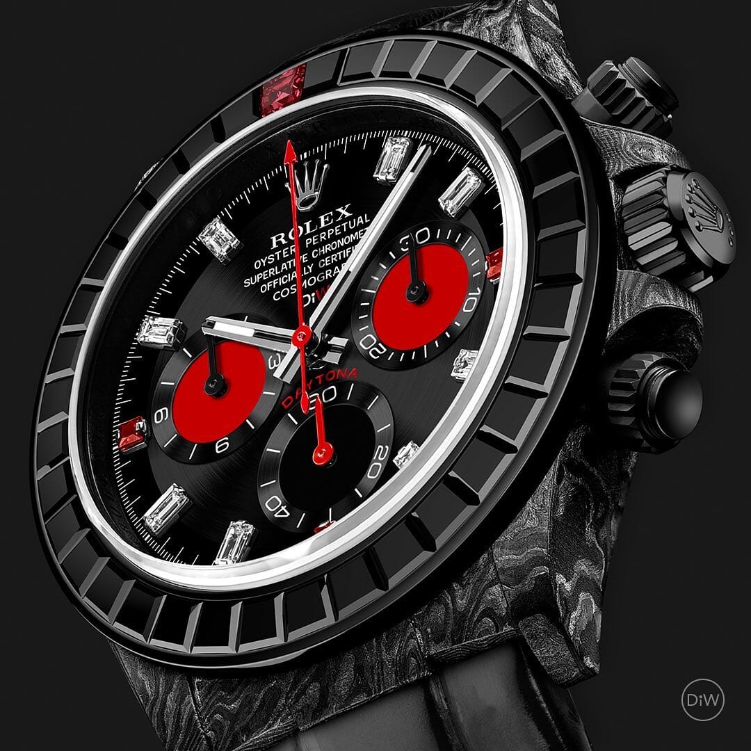 Rolex DiW Daytona RAINBOW BLACK 勞力士 地通拿 DiW | WORLDTIMER