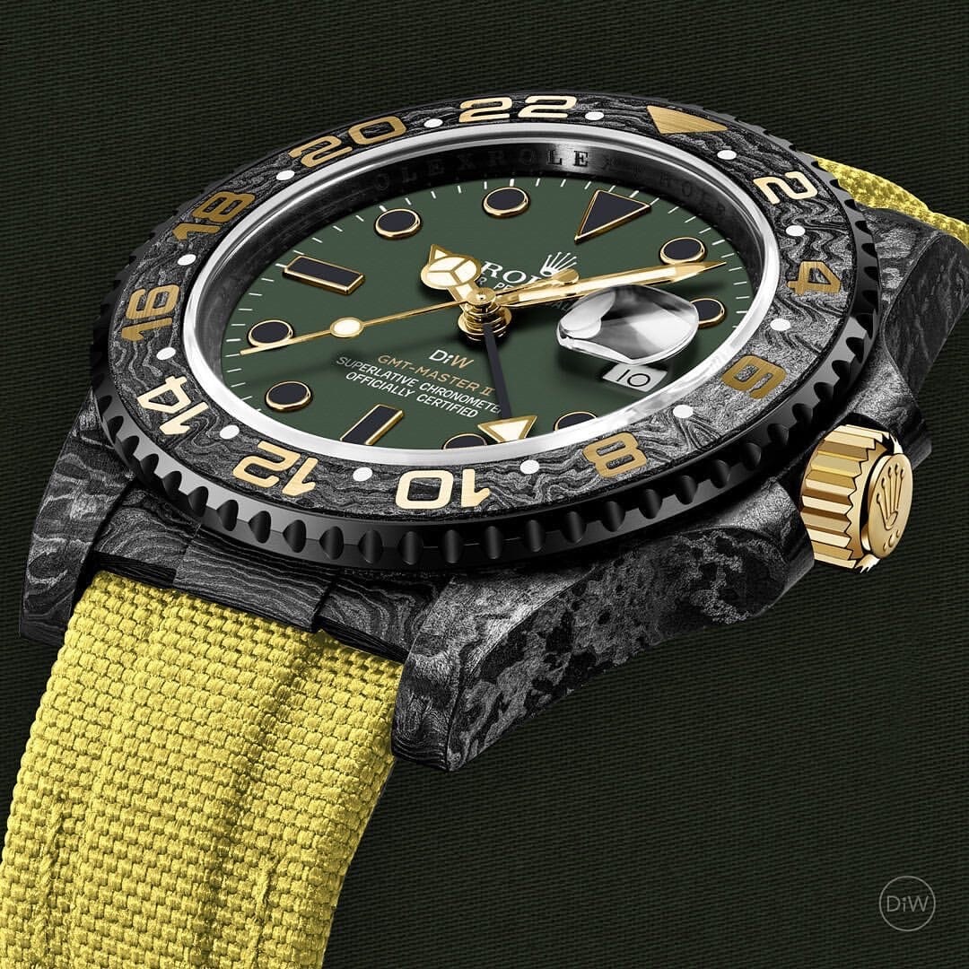 NTPT Carbon Rolex GMT Master 2 DESERT 勞力士 格林尼治型 DiW | WORLDTIMER
