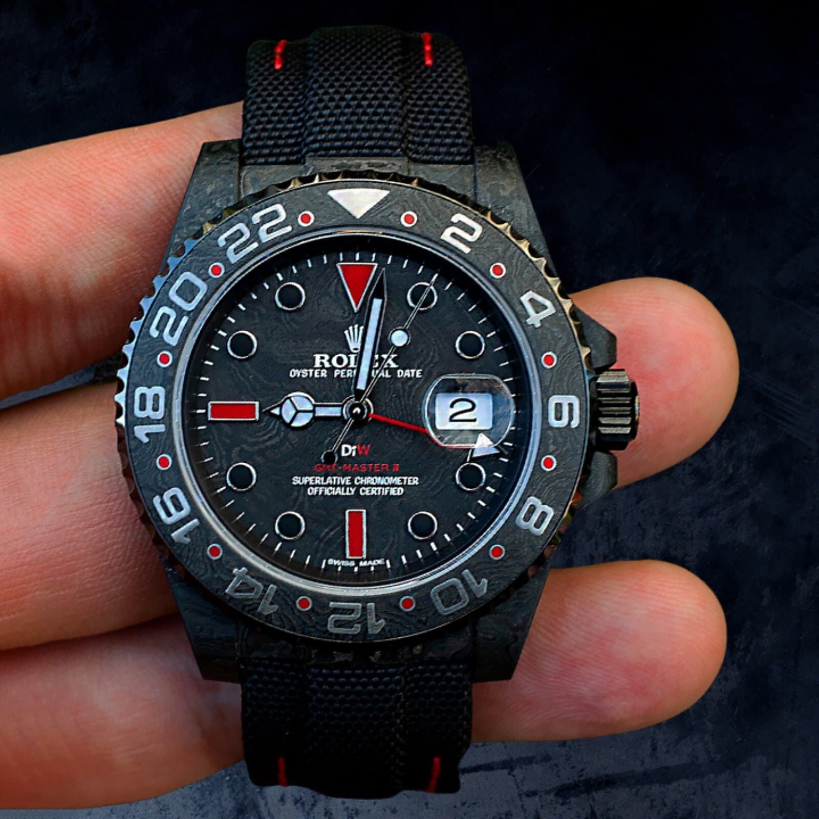 NTPT Carbon Rolex GMT Master SPEEDSTER GMT 勞力士 格林尼治型 DiW | WORLDTIMER