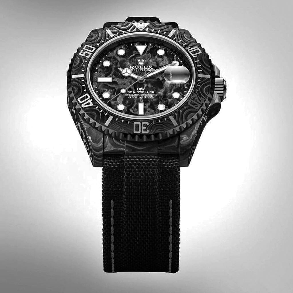 NTPT Carbon DiW Rolex Sea Dweller ALL BLACK 勞力士 海使型 DiW | WORLDTIMER