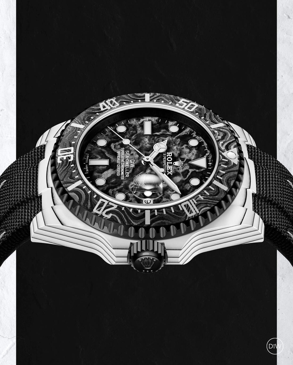 Quartz Fiber DiW Rolex Sea Dweller IRBIS 勞力士 海使型 | WORLDTIMER