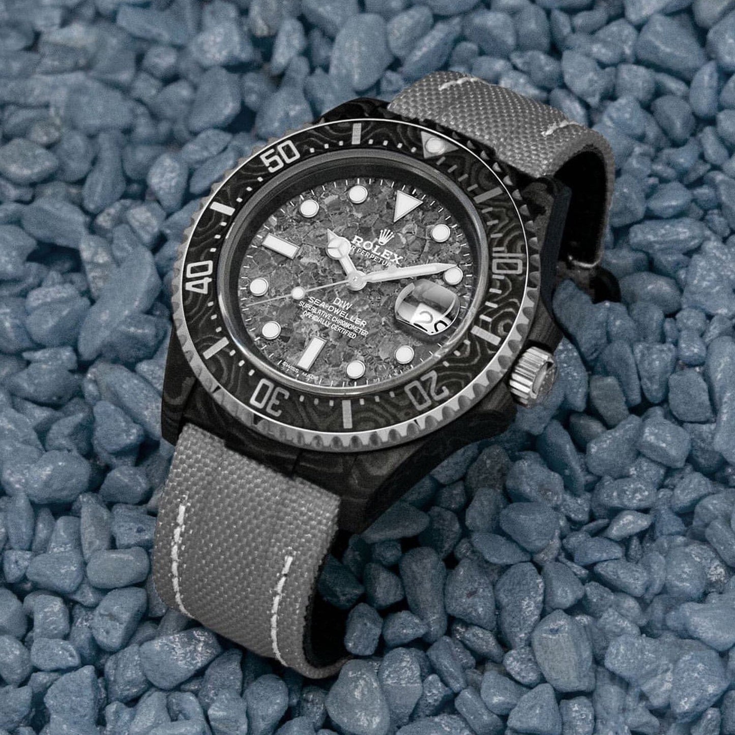 NTPT Carbon DiW Rolex Sea Dweller STONE GRAY 勞力士 海使型 DiW | WORLDTIMER
