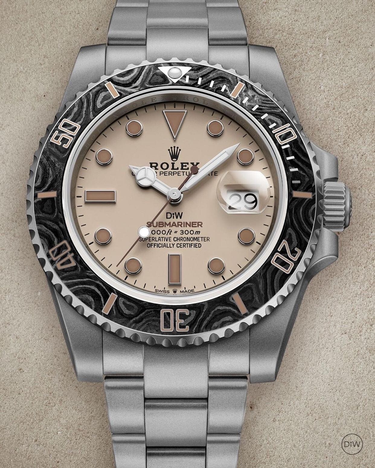 Rolex DiW Submariner DUNE | WORLDTIMER