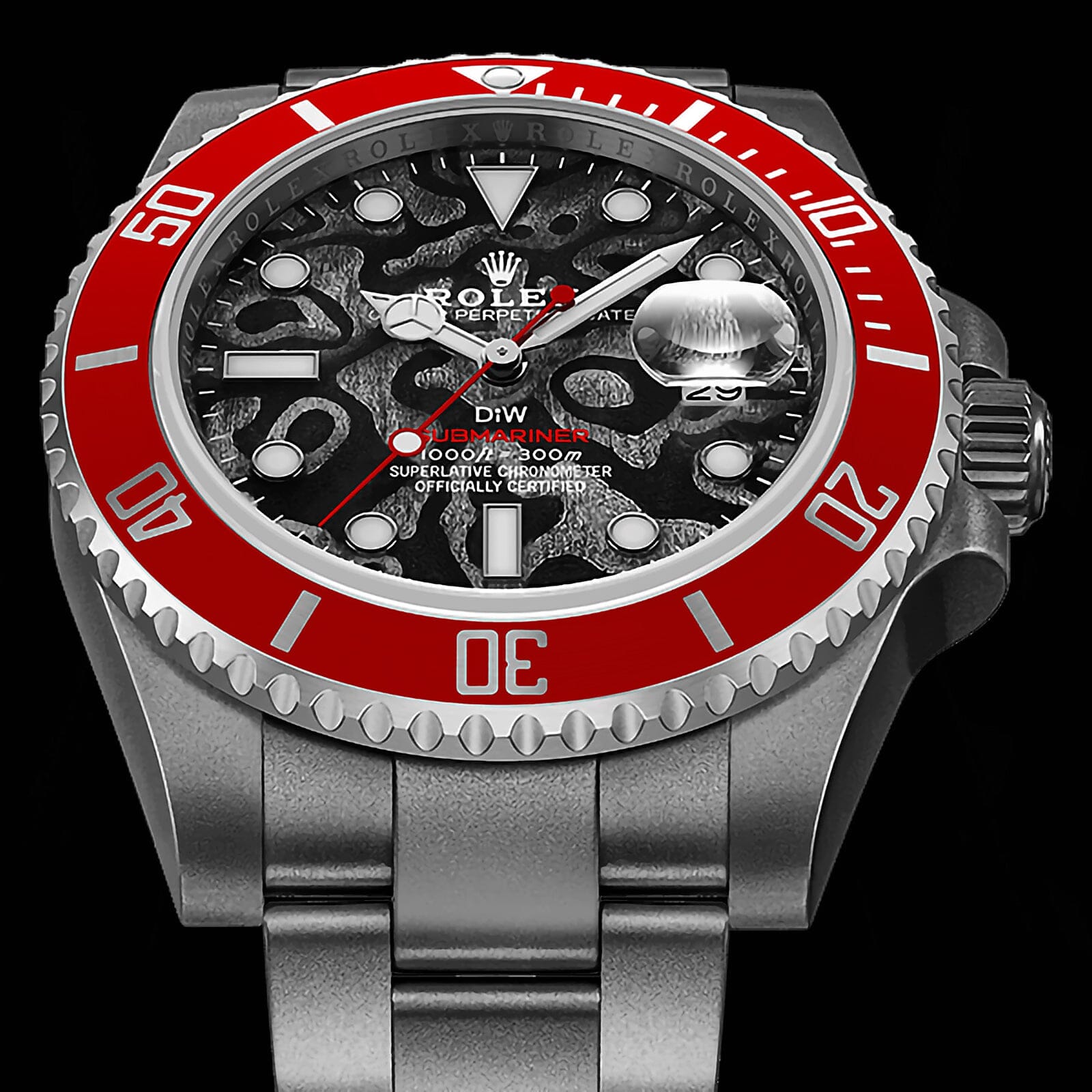 Rolex DiW Submariner PLUTO | WORLDTIMER