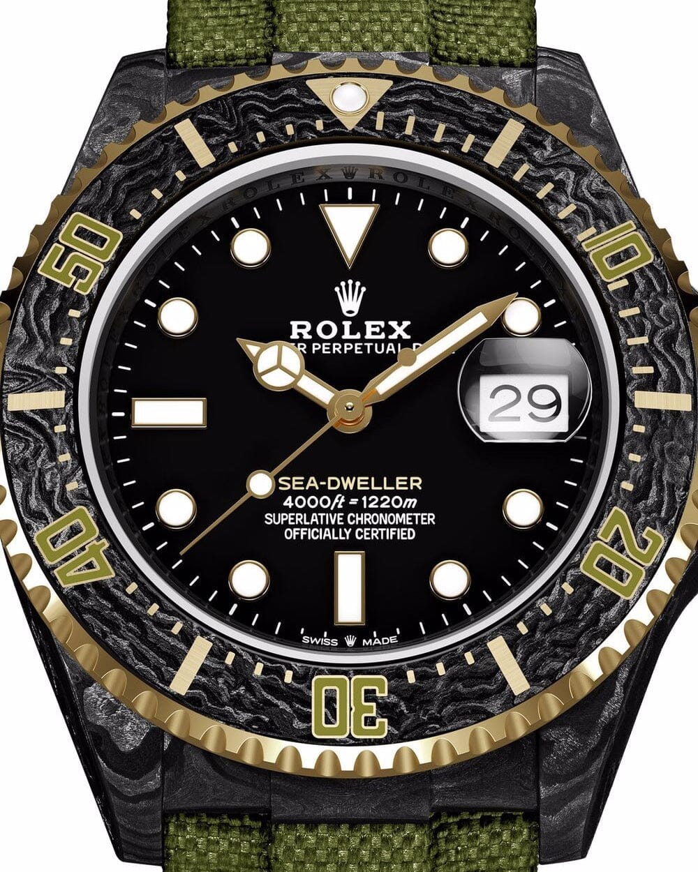 DiW FARFETCH Rolex GMT MASTER OG GREEN | WORLDTIMER