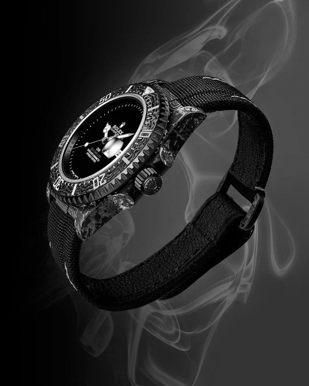 NTPT Carbon Rolex DiW Sea Dweller GHOST 勞力士 海使型 DiW | WORLDTIMER