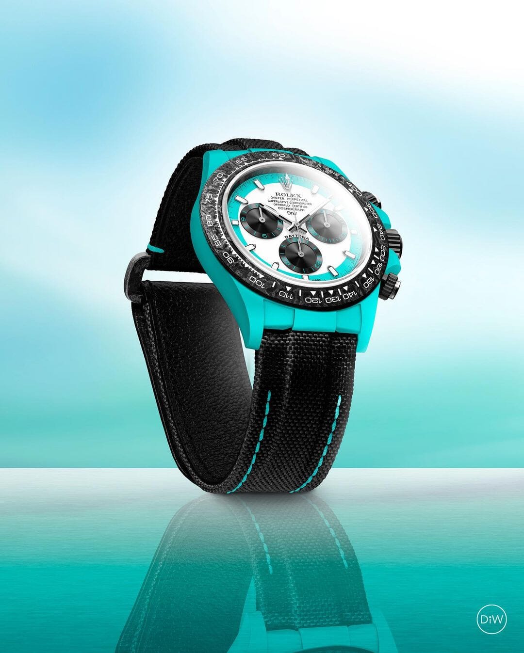 Rolex DiW Daytona CELESTE INVERT 勞力士 地通拿 DiW | WORLDTIMER