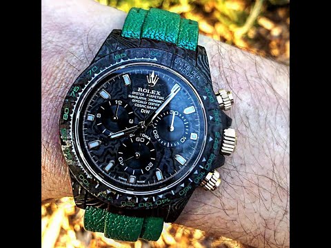 NTPT Carbon Rolex DiW Daytona EMERALD 勞力士 地通拿 DiW | WORLDTIMER