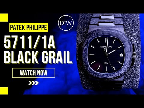 NTPT Carbon Patek Philippe DiW Nautilus 5711 BLACK GRAIL 百達翡麗 金鷹5711 | WORLDTIMER