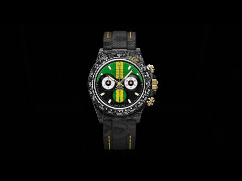 NTPT Carbon DiW Rolex Daytona "GT GREEN" 勞力士 地通拿 | WORLDTIMER