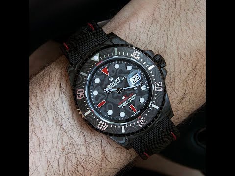 NTPT Carbon DiW Rolex Sea Dweller SPEEDSTER 勞力士 海使型 DiW | WORLDTIMER