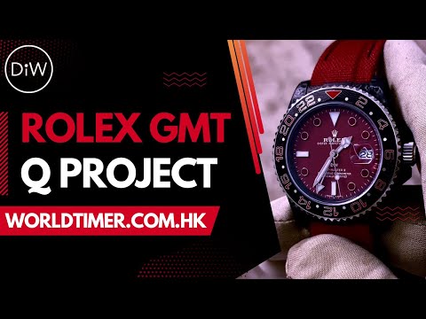 NTPT Carbon Rolex GMT Master Q PROJECT 勞力士 格林尼治型 DiW | WORLDTIMER