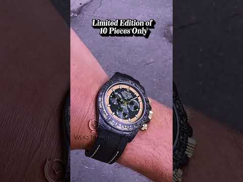 NTPT Carbon Rolex DiW Daytona CREAM INVERT GOLD 勞力士地通拿 DiW | WORLDTIMER