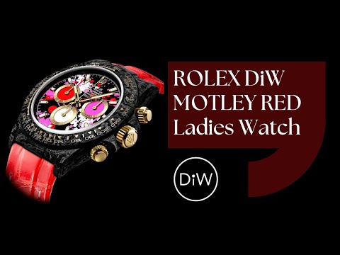 NTPT Carbon Rolex DiW Daytona MOTLEY RED 勞力士 地通拿 DiW | WORLDTIMER