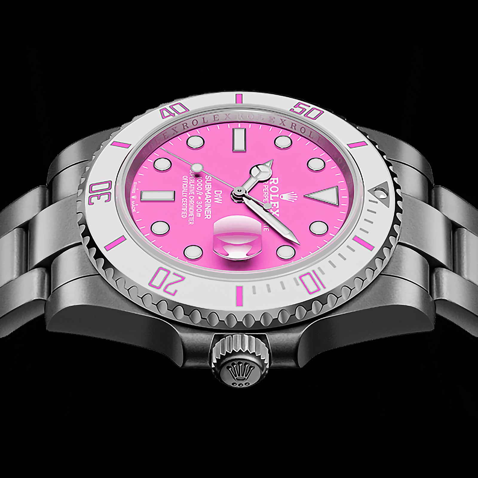 Rolex DiW Submariner FUCHSIA | WORLDTIMER