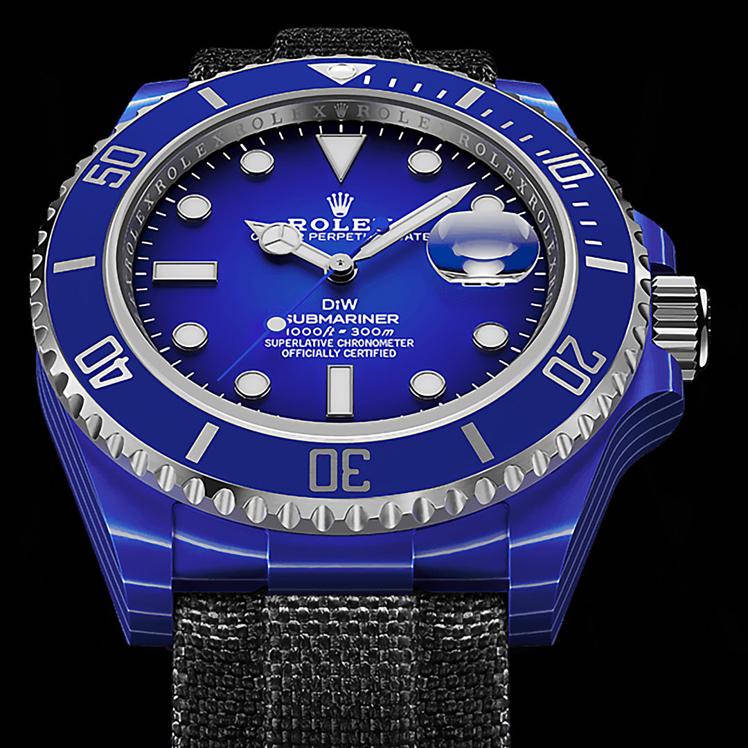 DiW Rolex Submariner DEEP BLUE 勞力士 水鬼 | WORLDTIMER