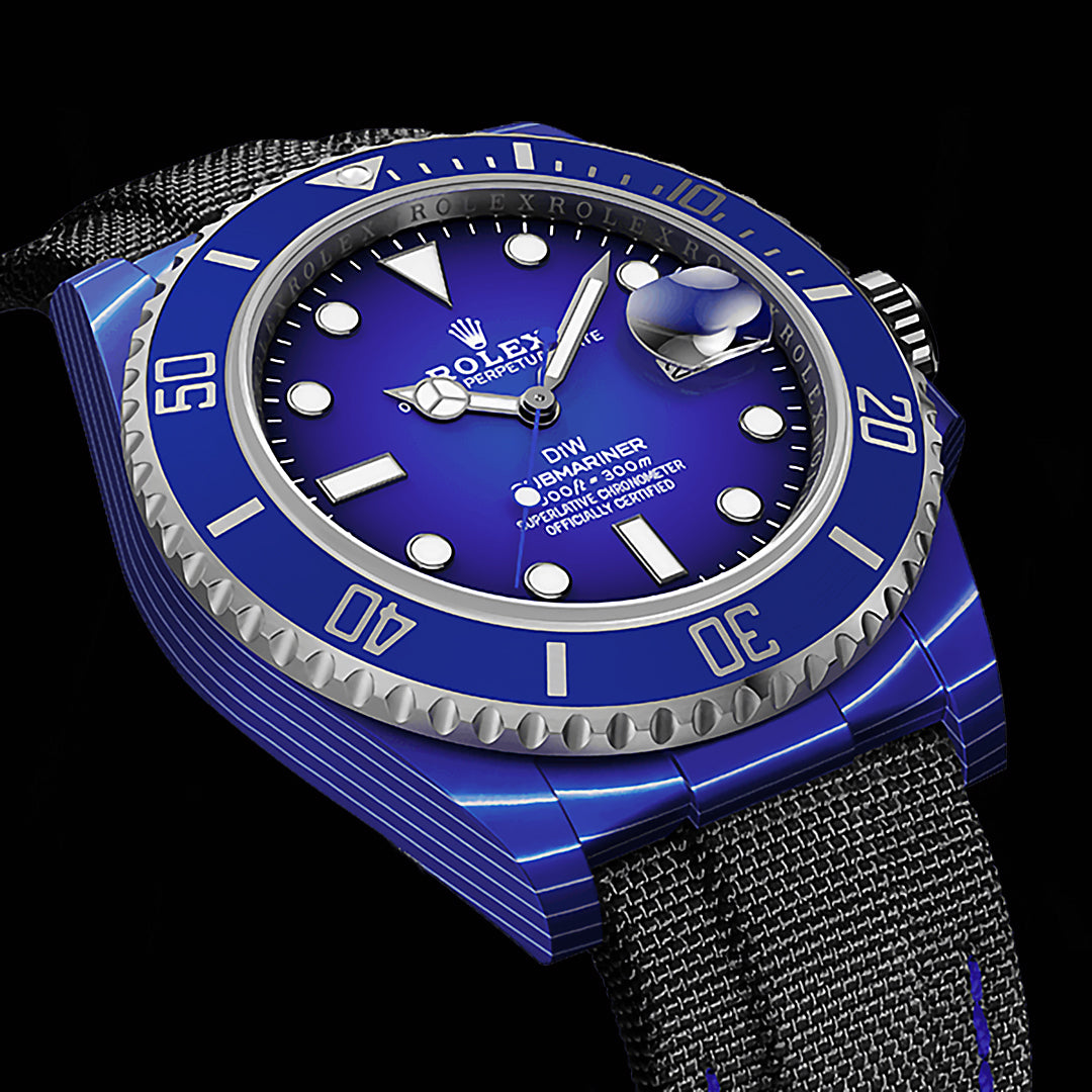 DiW Rolex Submariner DEEP BLUE 勞力士 水鬼 | WORLDTIMER