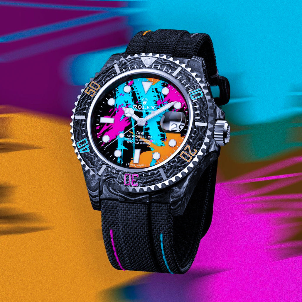 NTPT Carbon DiW Rolex Sea Dweller MOTLEY | WORLDTIMER