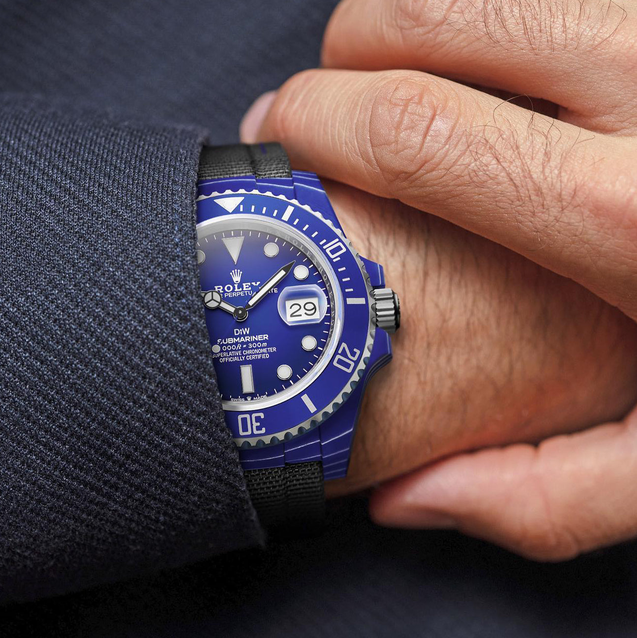 Rolex DiW Submariner DEEP BLUE 勞力士 水鬼 | WORLDTIMER