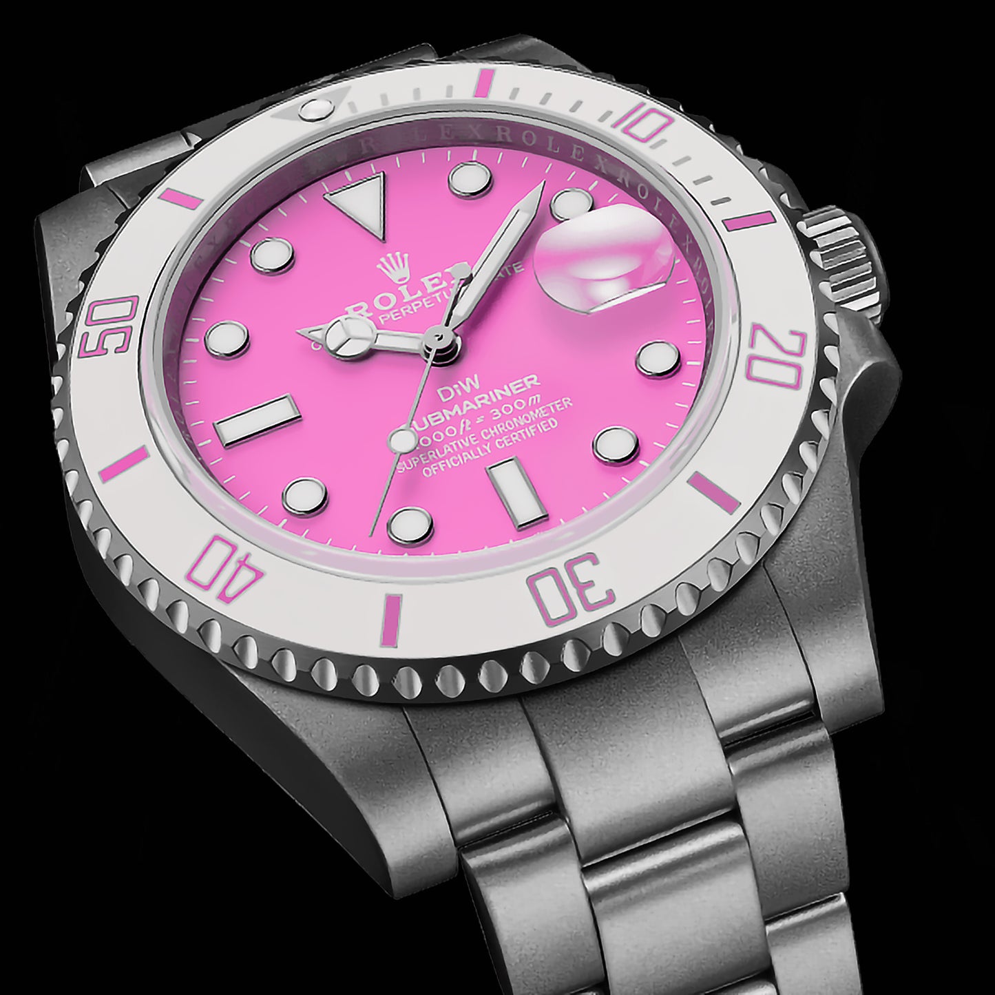 Rolex DiW Submariner FUCHSIA | WORLDTIMER