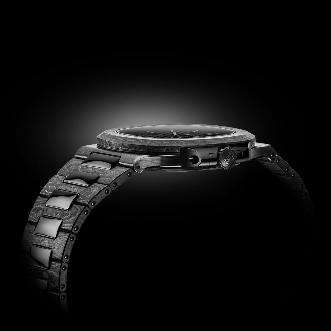 NTPT Carbon Patek Philippe DiW Nautilus 5711 BLACK GRAIL 百達翡麗 金鷹5711 | WORLDTIMER
